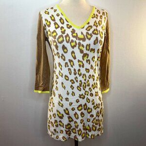 EVOLUTION by Cyrus Women's Leopard Light Sweater - Size Small - NWT $115